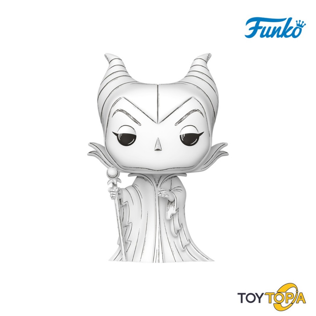 (86422) - Maleficent (1648) POP! Disney : Sketched by Funko