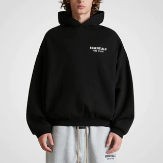 ขายสินค้าของแท้เท่านั้น New Hot เสื้อ Fear of God Essentials SS22 SS24 Hoodie ชาย และหญิงเสื้อฮู้ดหลวม