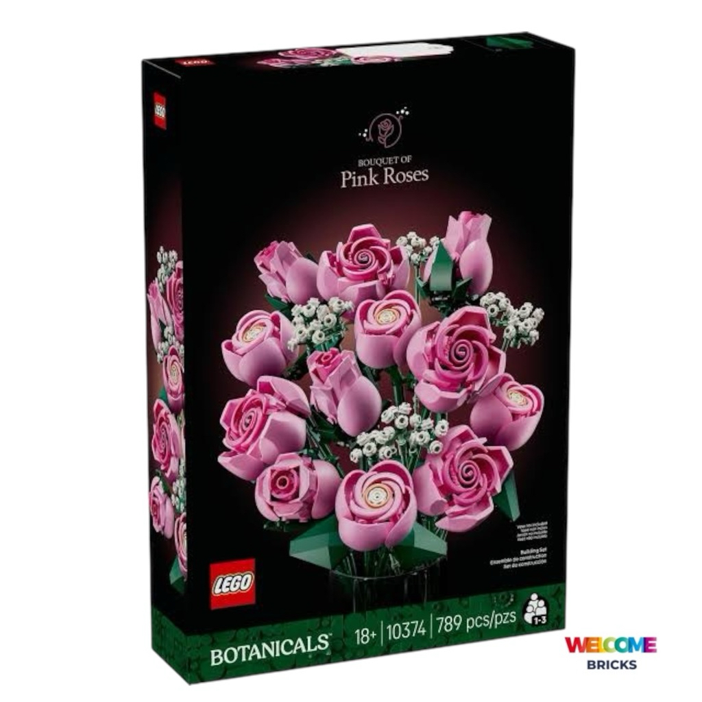 Lego The Botanical Collection 10374  Bouquet of Pink Roses 🥰🥰🥰🥰สินค้าใหม่ ของแท้ 100%  ค่ะ
