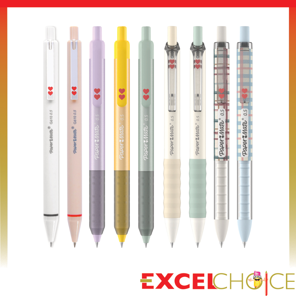 Paper Mate ปากกาเจล Glide Gel RT 0.5 มม.