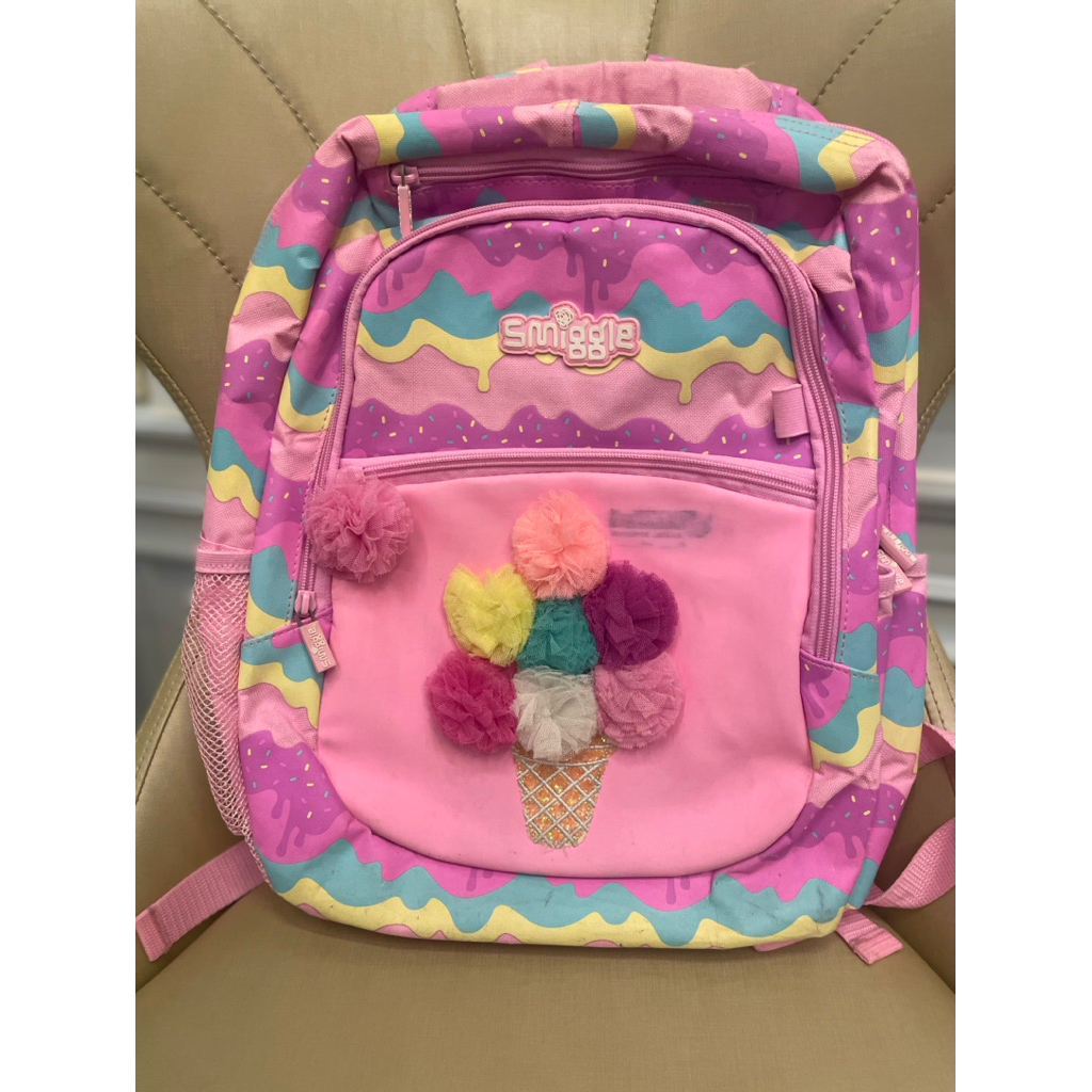 smiggle กระเป๋าเป้2nd hand 16 นิ้ว