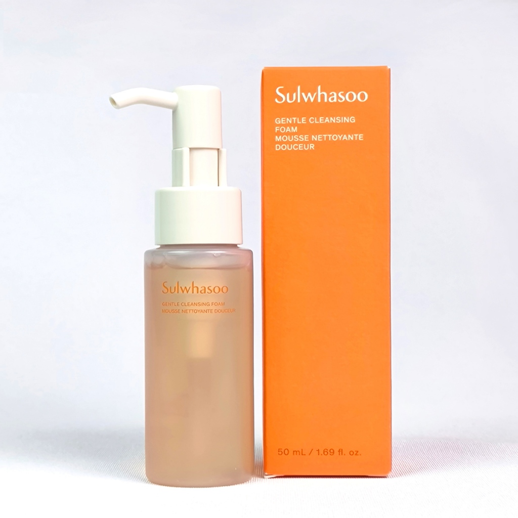 Sulwhasoo Gentle Cleansing Foam 50ml. โฟมล้างหน้าสุดฮิต