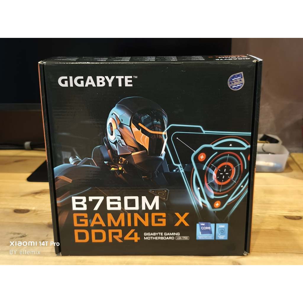 MAINBOARD (เมนบอร์ด) GIGABYTE B760M GAMING X DDR4 (REV. 1.0)(DDR4)(LGA1700)(MICRO-ATX) มือสอง ประกัน