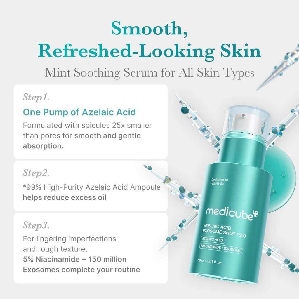พร้อมส่ง Azelaic Acid Exosome Shot 7500 30ml ราคา ถูกที่สุด ดีลบีเคเค แกลเลอรีภาพที่ 3