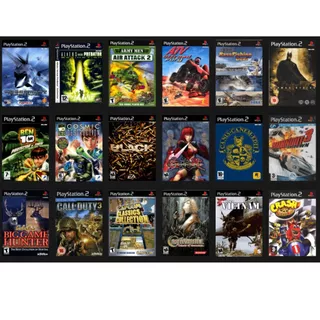 [USB HDD 500GB] เกม PS2 ยอดนิยม เล่นได้ทั้งคอมและเพลย์ทู