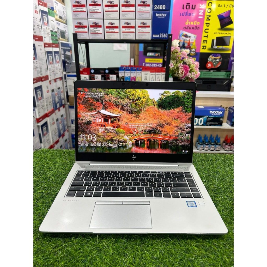 โน๊ตบุ๊กมือสอง HP หลายสเปค  I5 I7- gen 5,g 6,g7,g8 @2.40GHz  Ram8 ddr4 ssd M.2 256Gb จอ14“นิ้ว wifi/