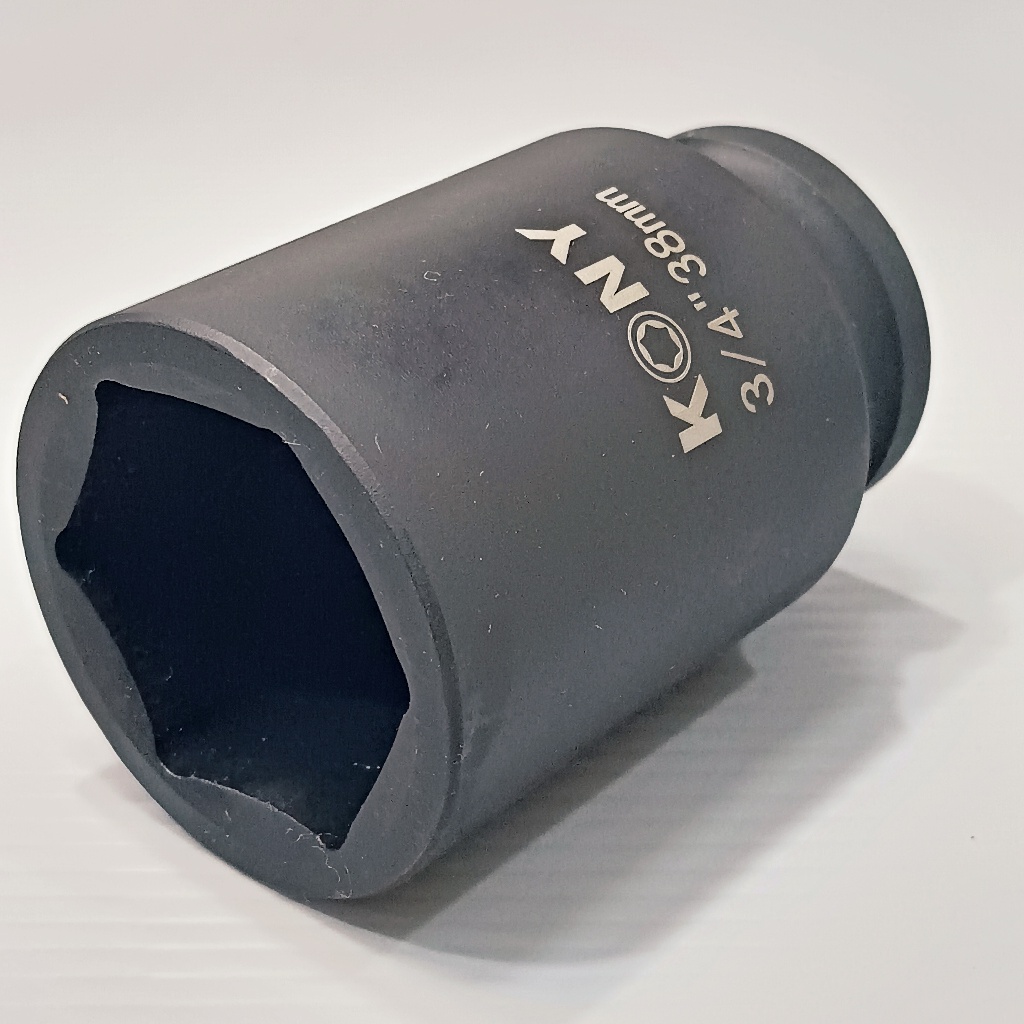 KONYลูกบล็อกยาว 3/4"(6หุน) บล็อกลม(IMPACT SOCKET)ยาว 80 รูปที่ 6