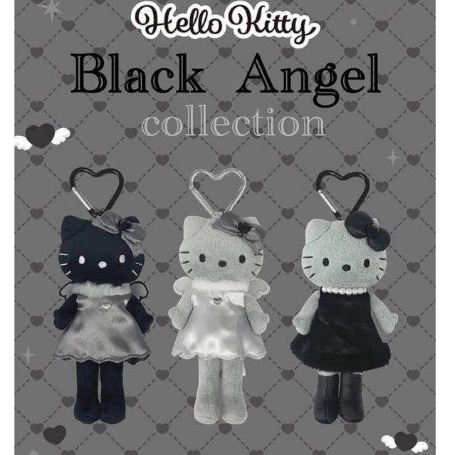 พร้อมส่ง 🇯🇵 Hello Kitty Black Angel collection