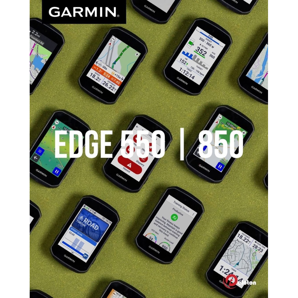 ไมล์/คอมพิวเตอร์จักรยาน New Garmin Edge 550 / Edge 850 GPS ใหม่ล่าสุด รับประกัน 2 ปี