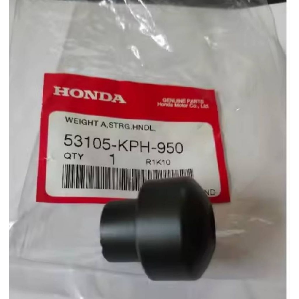 ตุ้มปลายแฮนด์DREAM125,WAVE100,WAVE100S,WAVE125RXi แท้เบิกศูนย์ 53105-KPH-950
