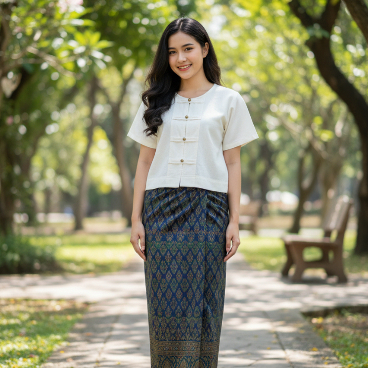 เสื้อผ้าฝ้าย กาสะลองแขนสั้น ฟอกนุ่ม ใส่สบายไม่ร้อน🌻