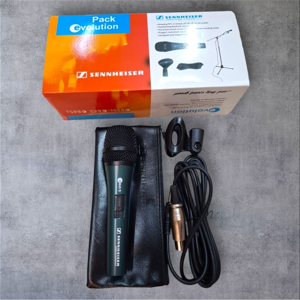 ไมค์โครโฟน Sennheiser E845s ไมค์โครโฟนเสียงดี ราคาสุดคุ้ม