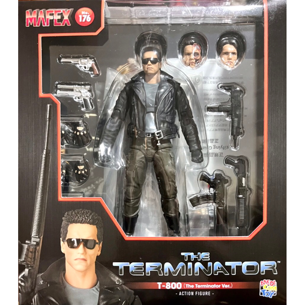 (พร้อมส่ง) MAFEX No.176 T-800 (The Terminator Ver.) (Medicom Toy)