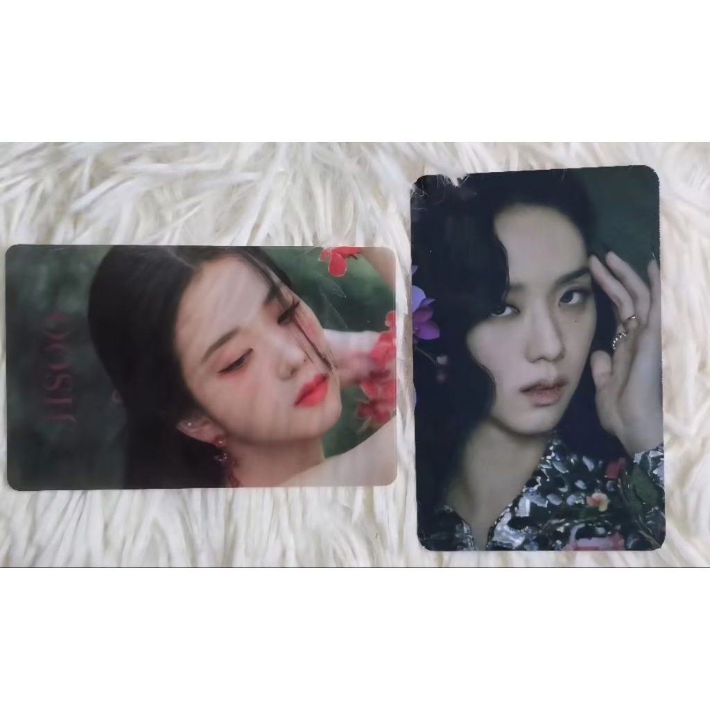 การ์ดJisoo   JISOO FIRST SINGLE  ALBUM [ME] Red ver