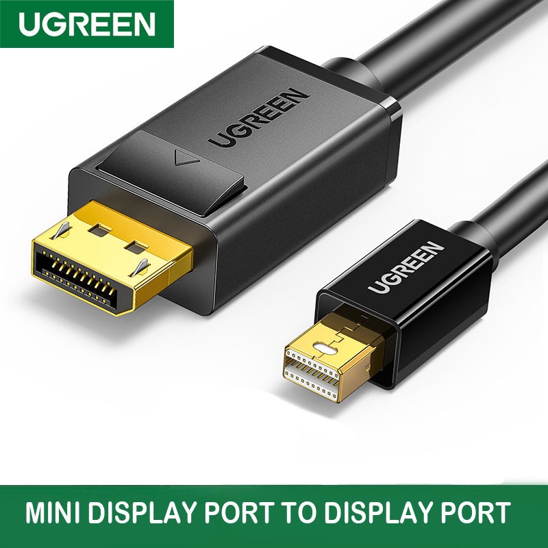 UGREEN 10477 MINI DISPLAY PORT TO DISPLAY PORT CABLE 1.5M