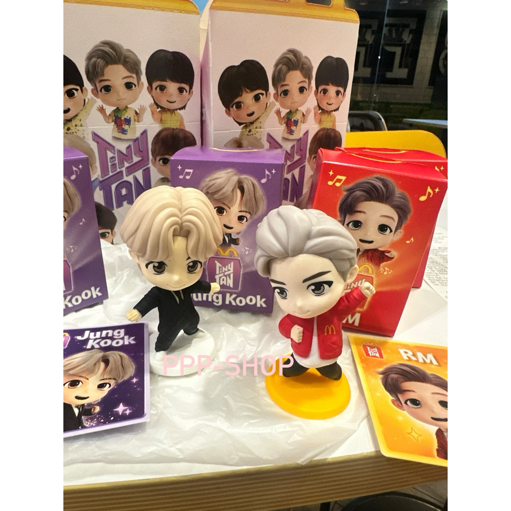 [พร้อมส่ง] Mc Donald’s  TinyTan Happy meal  BTS 💜