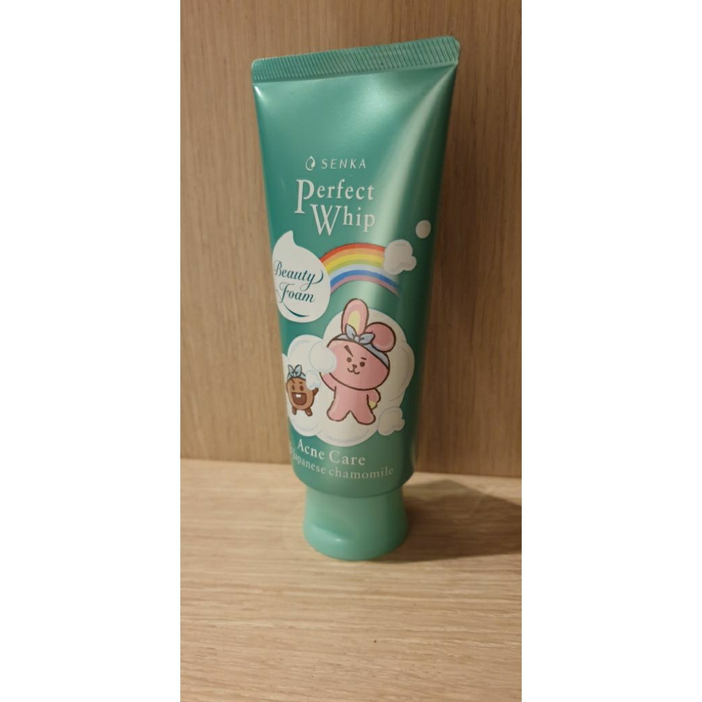 วิปโฟมล้างหน้า Senka Perfect Whip Acne Care 100g (สูตรดูแลปัญหาสิว)