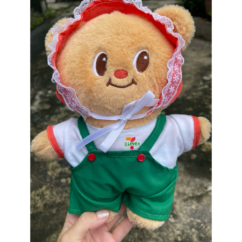 [เฉพาะชุด] ชุดตุ๊กตา 7eleven น้องเนย Butterbear ไซด์ 23 cm