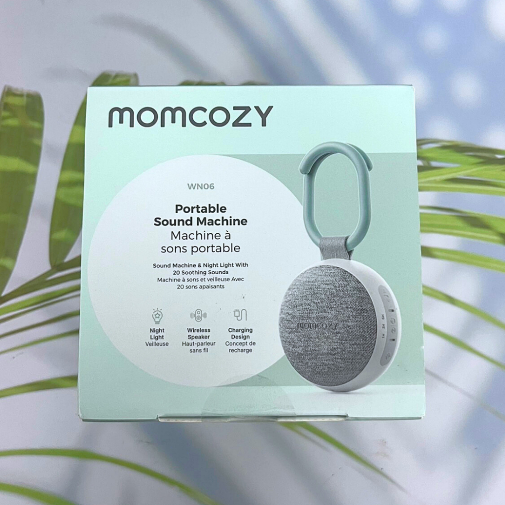 (Momcozy®)  WN06 Portable Sound Machine with Night Light เครื่องเสียงกล่อมลูกนอน + ไฟกลางคืน แบบพกพา