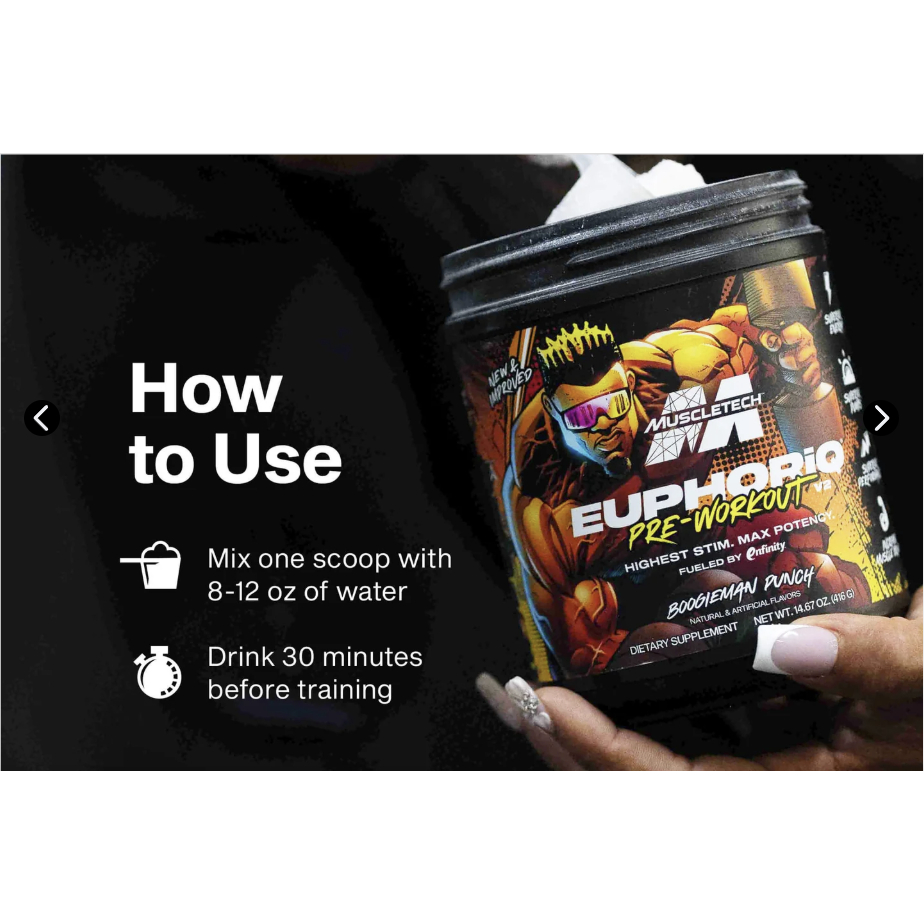 Experience clean, crash-free energy with EuphoriQ™ v2.Powered by Paraxanthine for faster, smoother f