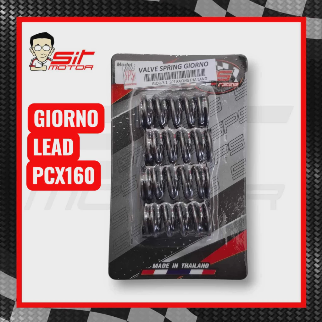SPS RACING สปริงวาล์วแต่ง LEAD / GIORNO / PCX160 / CLICK160