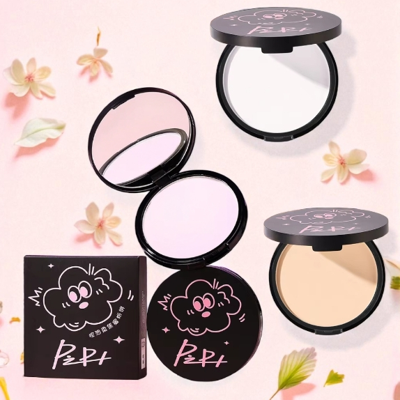 (มีส่งด่วน)แป้ง PIPL OIL CONTROL SOFT SCORCH POWDER แป้งพัฟอัดแข็ง ตลับลายน่ารัก 💕