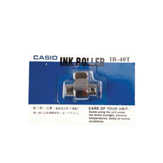 Casio Calculator เครื่องคิดเลข คาสิโอ รุ่น INK ROLLER IR-40T ผ้าหมึก