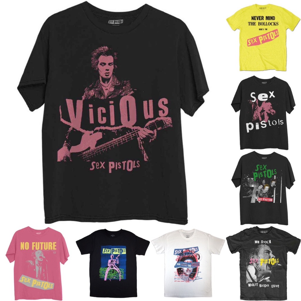🇬🇧เปิด PREORDER เสื้อวง THE SEX PISTOLS T-SHIRT ลิขสิทธิ์ของแท้ UK 🤘🔥