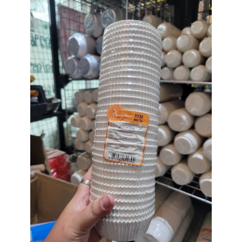SS3330 กระทงกระดาษ 800 ใบ ขนาด(ฐ70×ส30mm.)