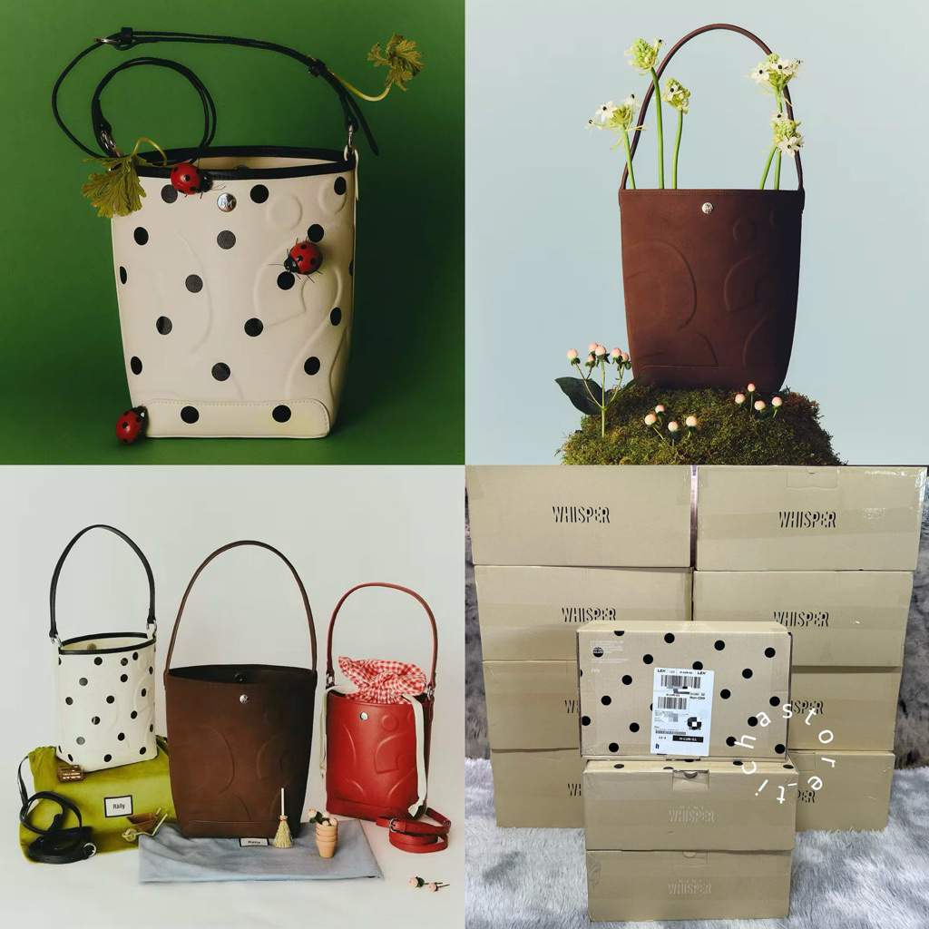 (พร้อมส่ง) Rally Movement The Bag Picnic(Limited) สีWood/Polka Dot/Strawberry