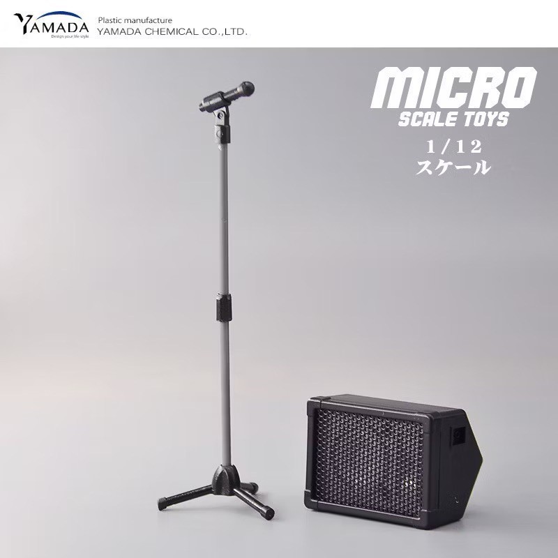 [พร้อมส่งในไทย] ลำโพงจิ๋ว ลำโพงจำลอง โมเดลลำโพง ของเล่นกับแอคชั่นฟิกเกอร์  สเกลประมาณ 1/12 โมเดลจิ๋ว