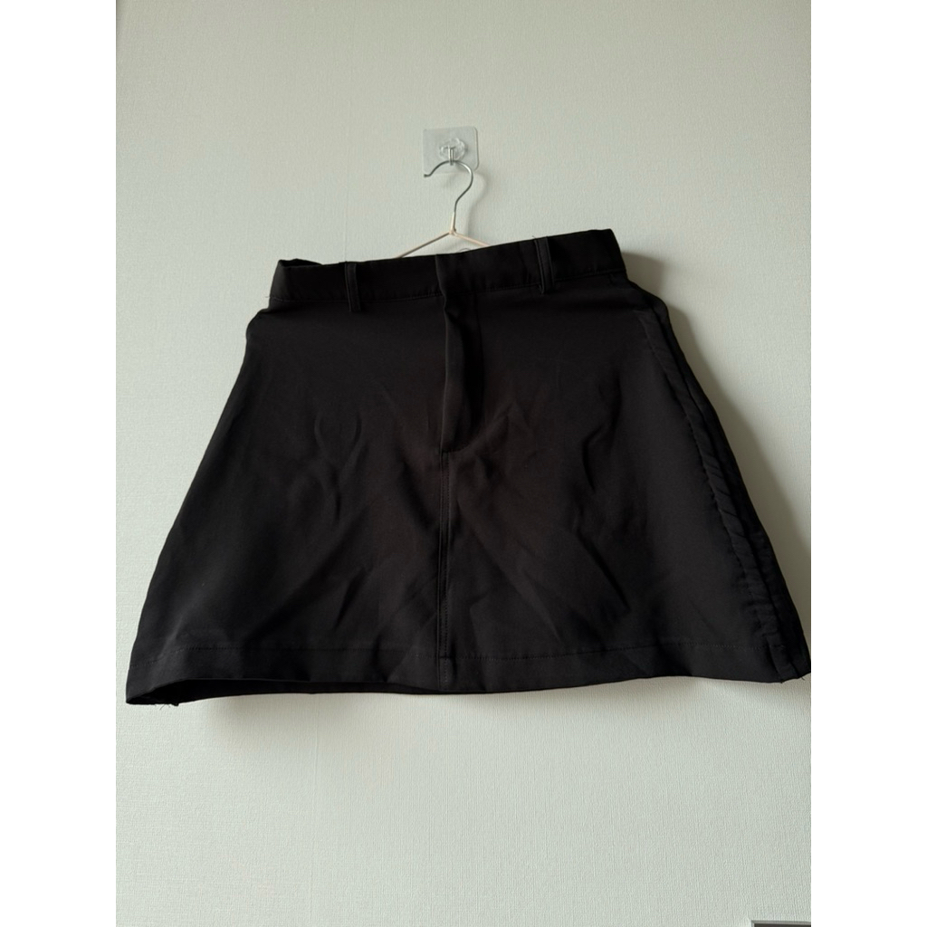 กระโปรงสั้นสีดำ เอวสูง แบรนด์ Cintage Official Size L สวยมาก