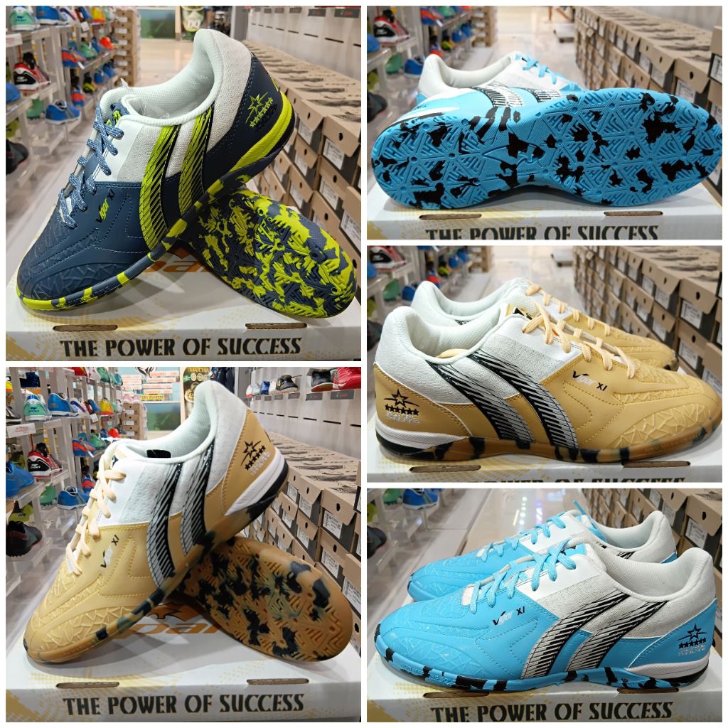 Pan VIGOR XI Microfiber TOP รองเท้าฟุตซอลแพน PF14R2 รุ่นใหม่ล่าสุด