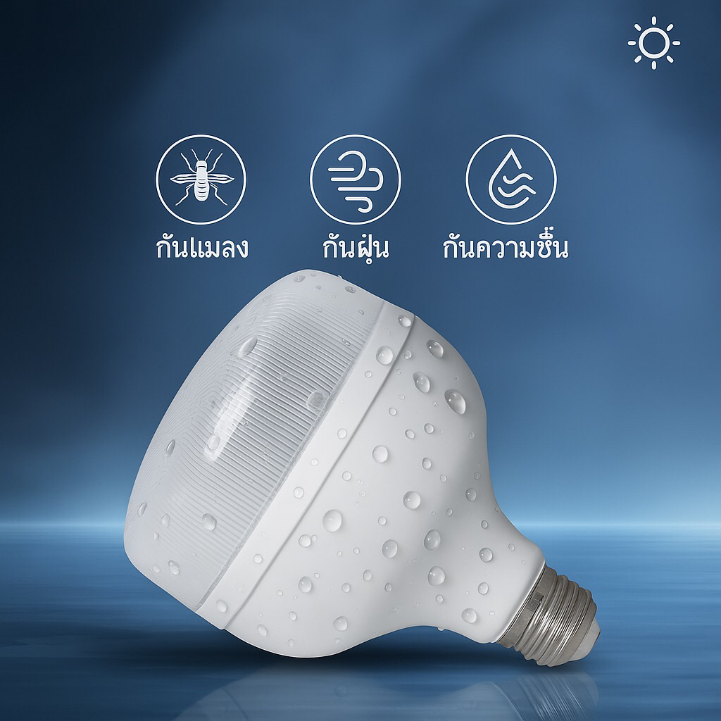 หลอดไฟ LED AC220V BULB หลอดไฟขนาดใหญ่ 65W 55W 45W แสงขาว แสงวอร์ม ความสว่างสูงพิเศษ เหมาะสำหรับตลาดนัดและพื้นที่เปิดโล่ง