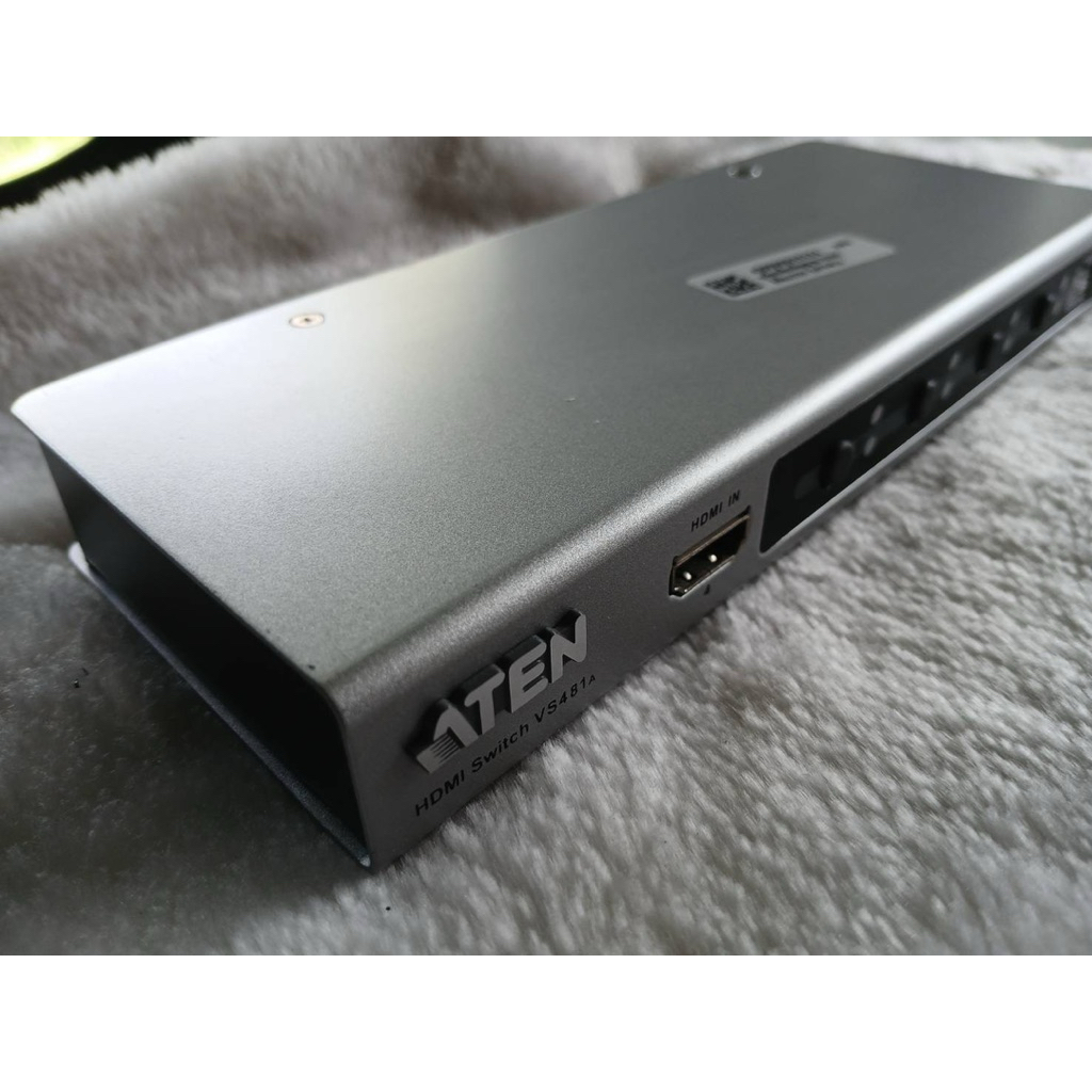 เครื่องสวิทซ์สลับสัญญาณ รุ่น ATEN VS481A ช่อง hdmi 1.3b เข้า 4 ออก 1 รองรับ HD 1080p