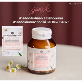 MOLECULOGY GlassyX ผลิตภัณฑ์เสริมอาหาร กลาสซี่ เอ็กซ์ 500 (6…
