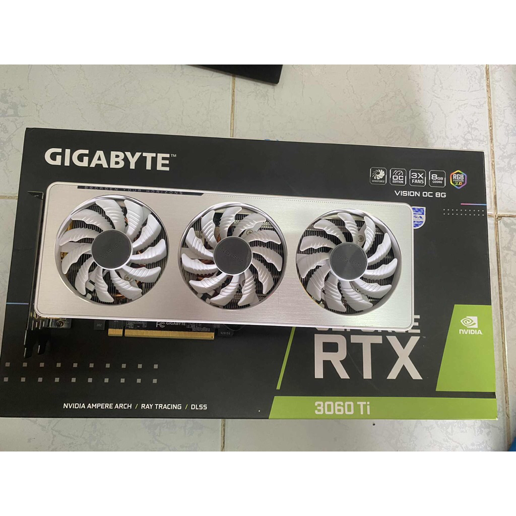 RTX 3060Ti Gigabyte Vision 8GB
