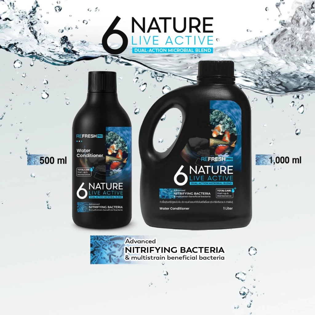 🥄ฟรีช้อนตวง‼️จุลินทรีย์ REFRESH PRO & BB Clear & 6NATURE จุลินทรีย์บำบัดน้ำ ปรับปรุงคุณภาพน้ำ และ ดูแลสุขภาพปลา thumbnail 5
