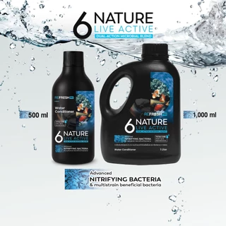 🥄ฟรีช้อนตวง‼️จุลินทรีย์ REFRESH PRO & BB Clear & 6NATURE จุลินทรีย์บำบัดน้ำ ปรับปรุงคุณภาพน้ำ และ ดูแลสุขภาพปลา
