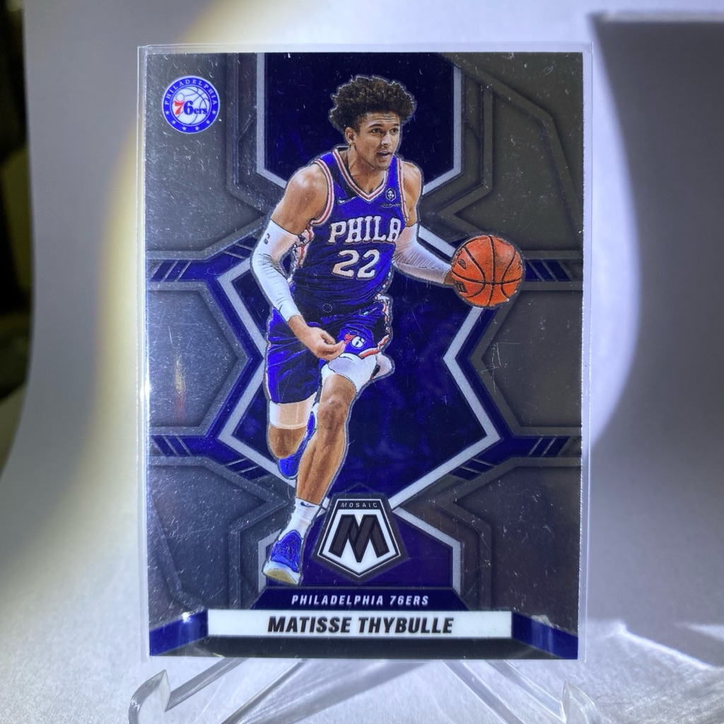 การ์ดนักบาสเกตบอล MATISSE THYBULLE, PHILADELPHIA 76ERS, PANINI MOSAIC 2022