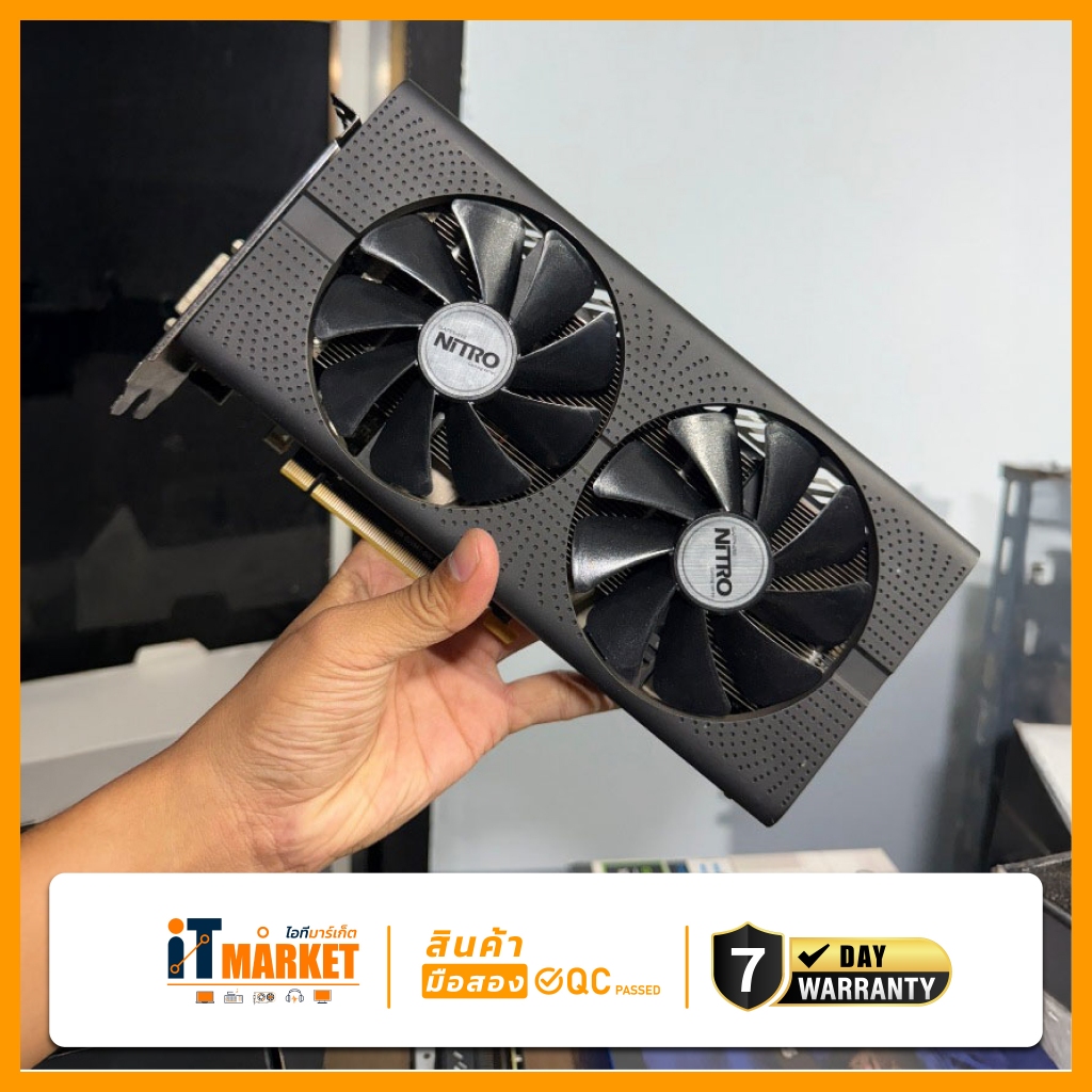 rx580//570 4gb คละแบรน มือ 2 สภาพดี