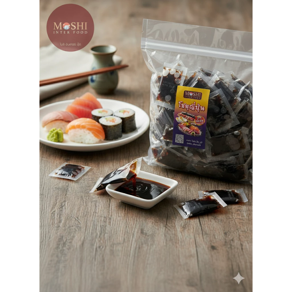 โชยุ โมชิ สูตรเข้มข้น 6 กรัม 100 ซอง