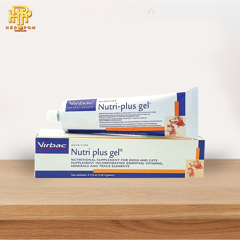 VIRBAC NUTRI-PLUS GEL อาหารเสริมชนิดเจล สำหรับสุนัข และแมว