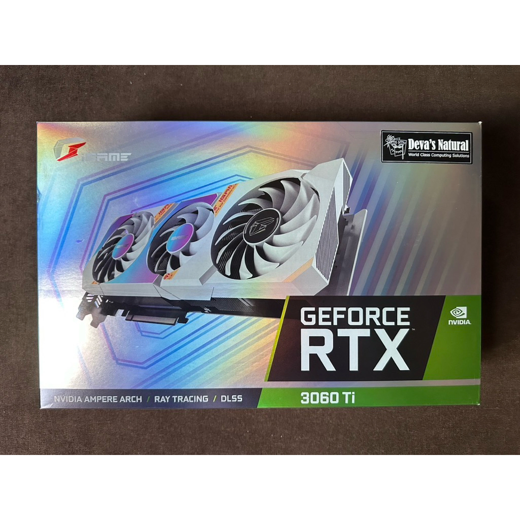กล่องการ์ดจอ Colorful igame rtx 3060ti