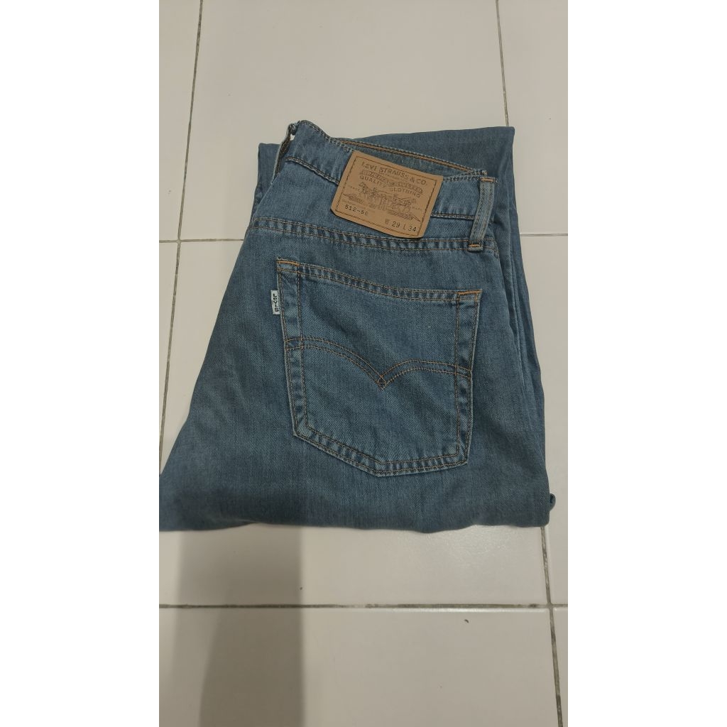 กางเกงยีนส์ Levi's 512 เอว 29