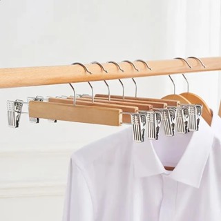 HHsociety ไม้แขวนเสื้อ ไม้หนีบผ้า ผลิตจากไม้ แข็งแรง ดีไซน์ม…