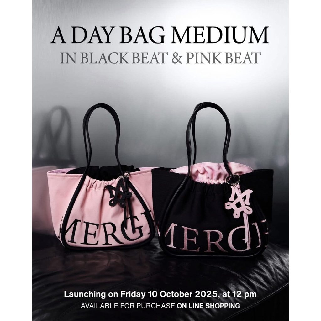 Merge a day bag Blackpink🖤🩷Mediumไซส์กลาง