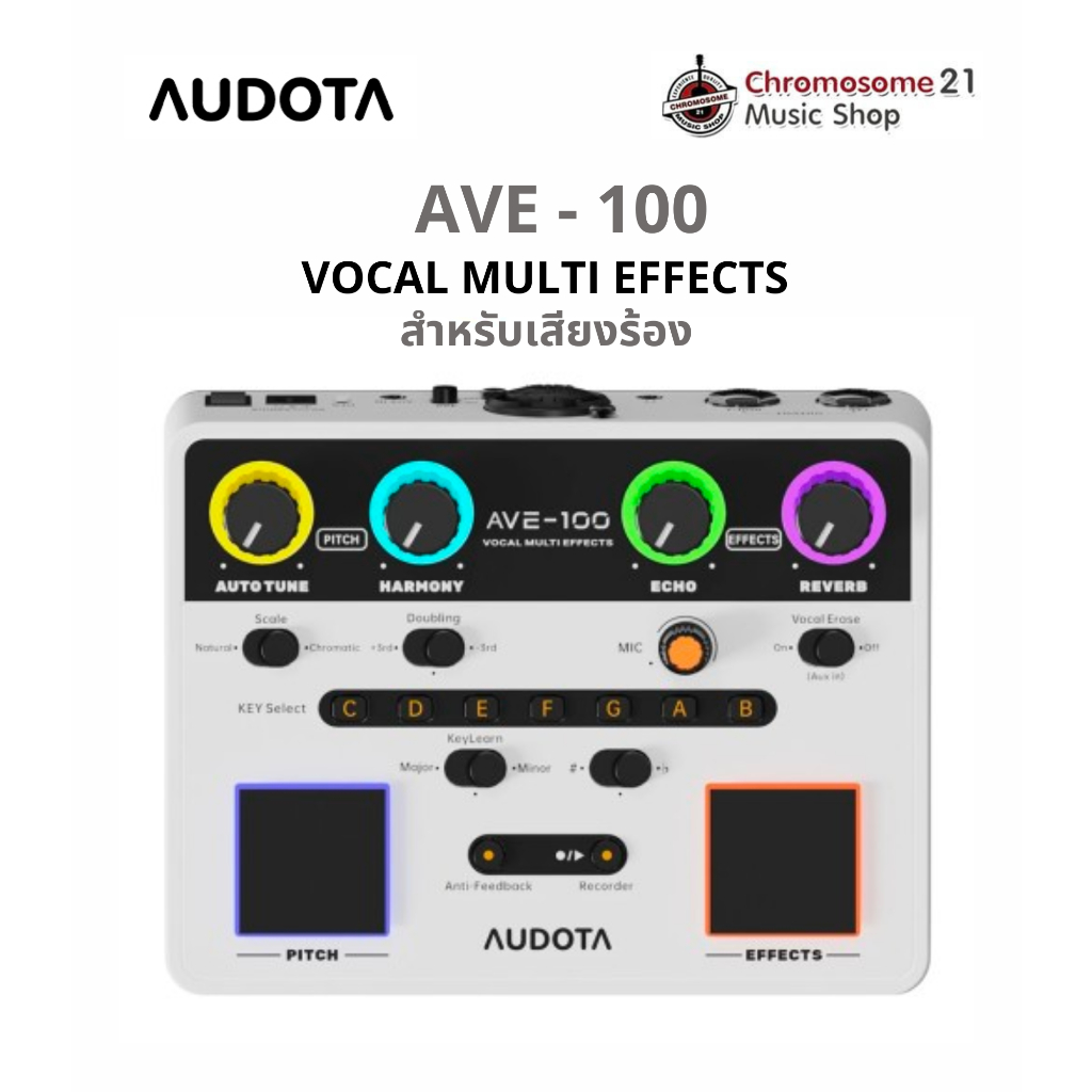 เอฟเฟคร้อง Audota AVE-100 Vocal Multi Effect