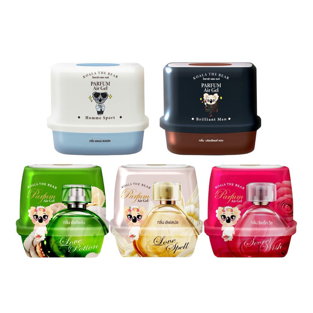 [1 ชิ้น] KOALA THE BEAR เจลน้ำหอม 180 กรัม.
