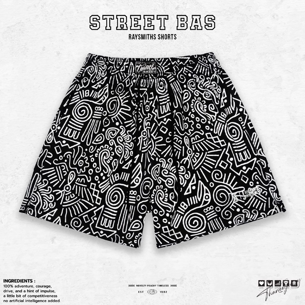 กางเกงบาส Street Bas รุ่น RAY SMITHS VECTOR SEAMLESS (Limited Edition) เนื้อผ้าพรีเมี่ยม ทรงสวย มีไซ